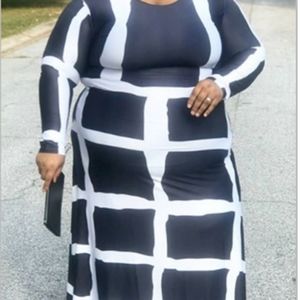 plus size Maxi dress